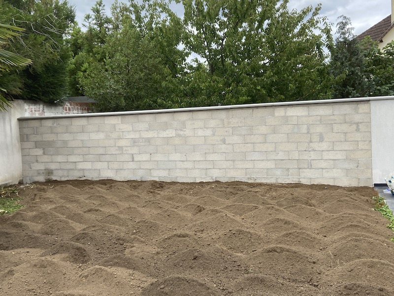 Mur de clôture